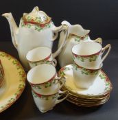 Jugendstil-Kaffeeservice Elbogen-Austria- Gebr. Haidinger in Elbogen, heute Loket in Böhmen, Tschec