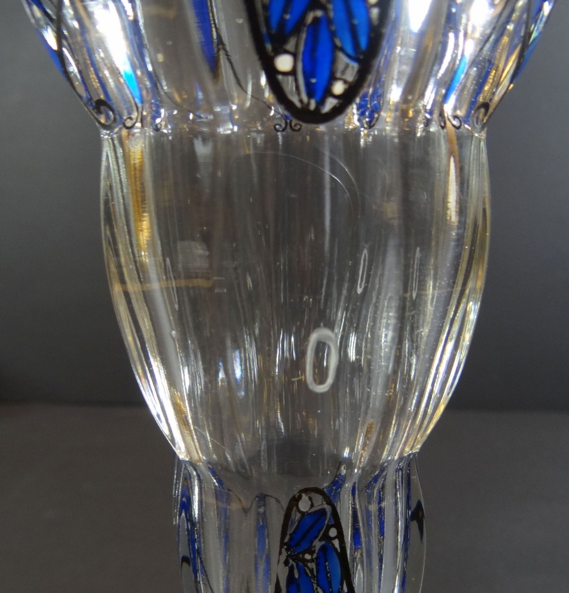 Art Deco Vase, H-26 cm - Bild 4 aus 5