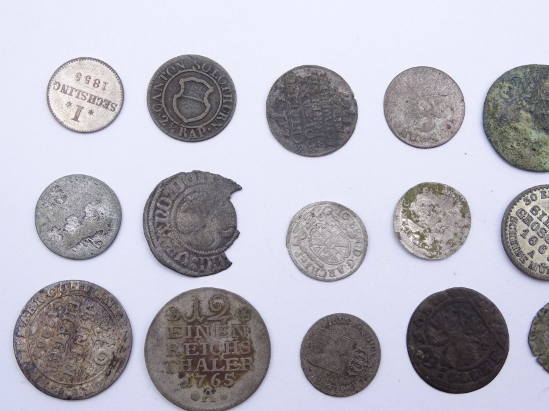 20x alte und antike Silber Kleinmünzen aus aller Welt, zus.25,22g. - Bild 2 aus 10