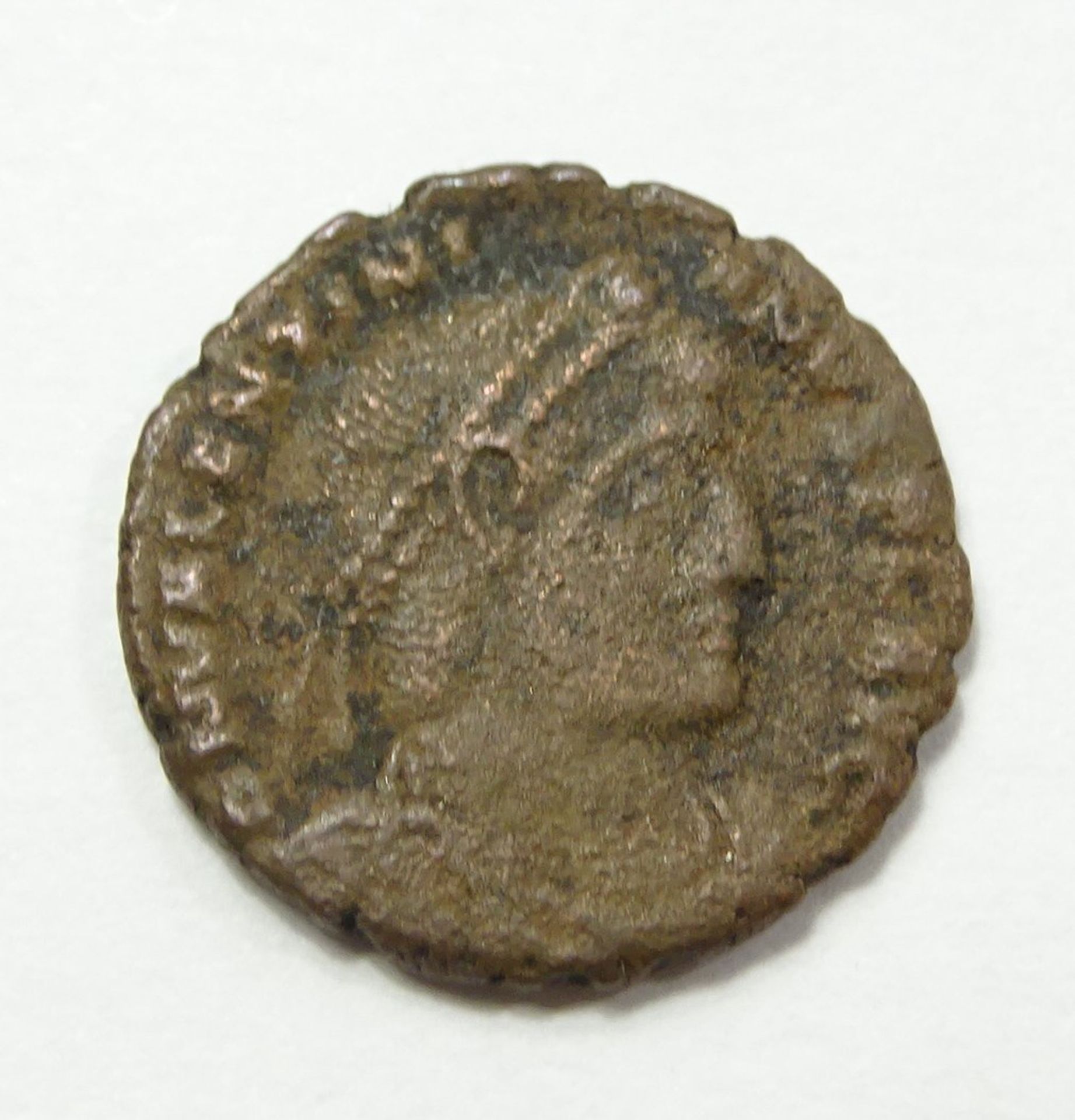 Antike römische Münze, Kaiserzeit, Gratianus (?)