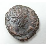 Antike römische Münze, Kaiserzeit, Victorinus(?), 3. Jh.