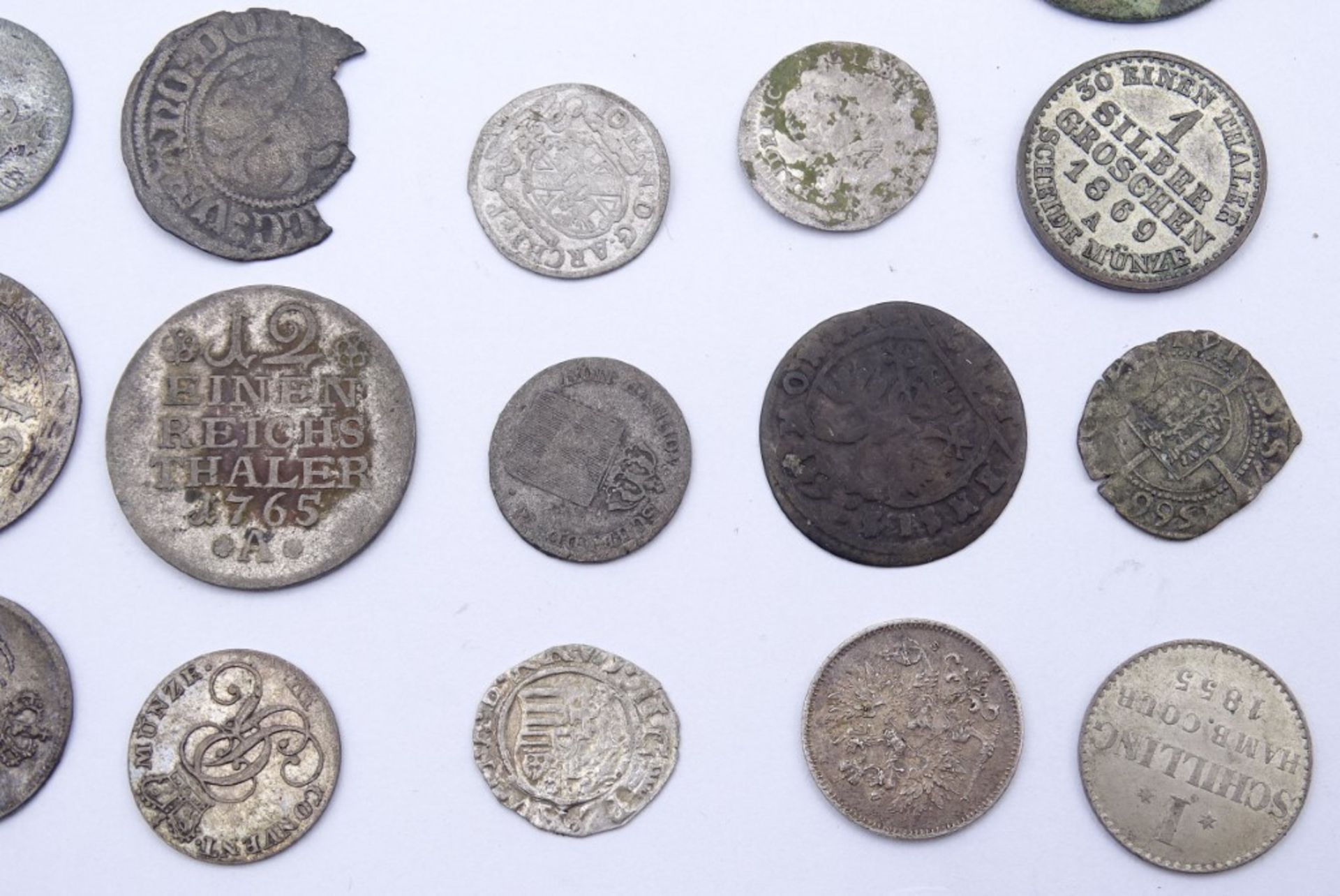 20x alte und antike Silber Kleinmünzen aus aller Welt, zus.25,22g. - Bild 4 aus 10