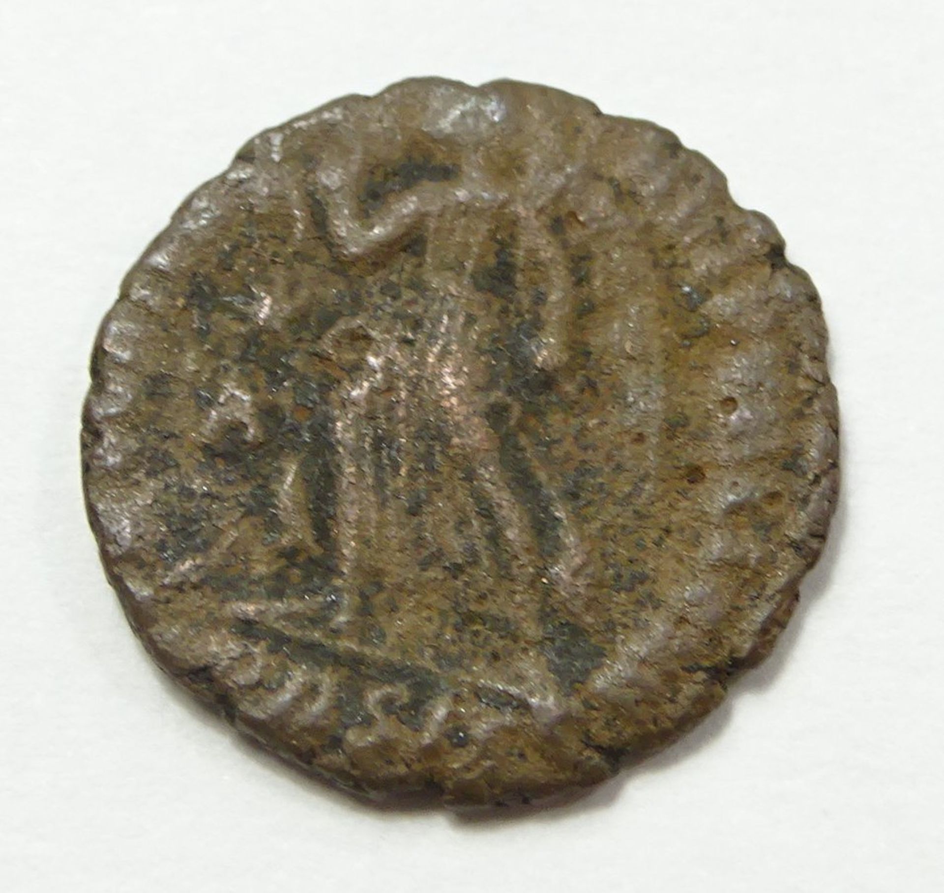 Antike römische Münze, Kaiserzeit, Gratianus (?) - Bild 2 aus 2