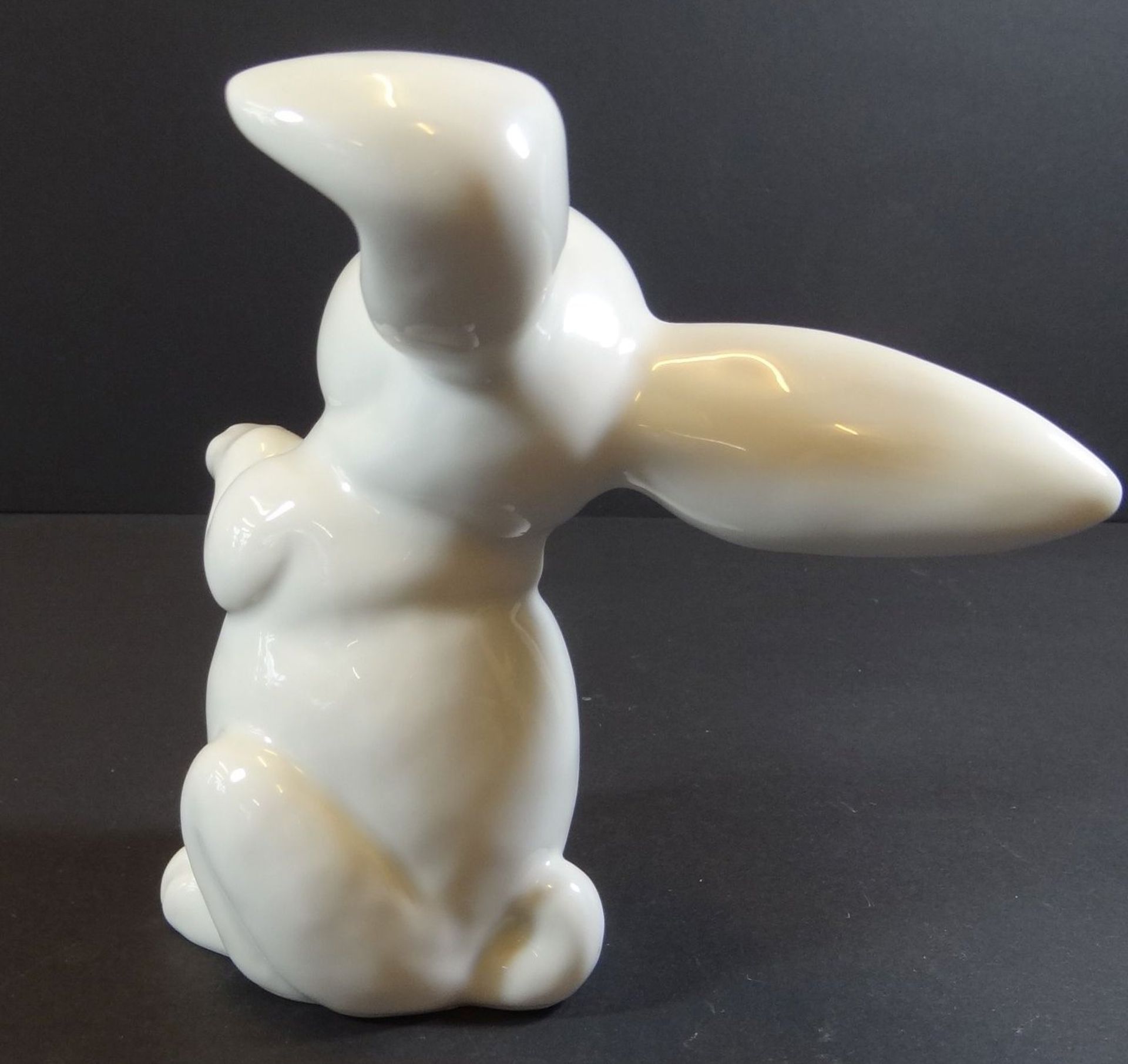 grosser "Rosenthal" Hase, H-15 cm, signiert - Image 5 of 7