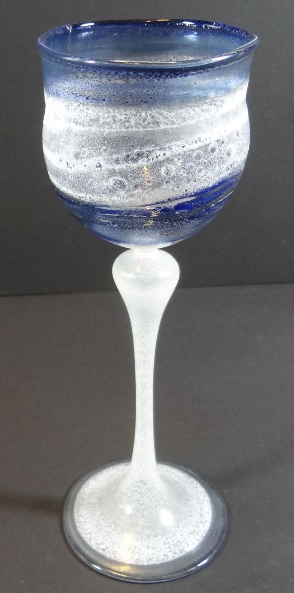 Kunstglas-Weinglas, H-19 cm