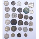 29 alte Silber Kleinmünzen - Deutschland, zus. 63,72g.