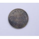 1 Gulden 1838 Leopold Grosherzog von Baden 10,52g., D. 30,00mm