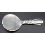 Pastetenheber, Georg Jensen, No. 16, 830er Silber, 1929, ca. 35gr., L-11,5cm.