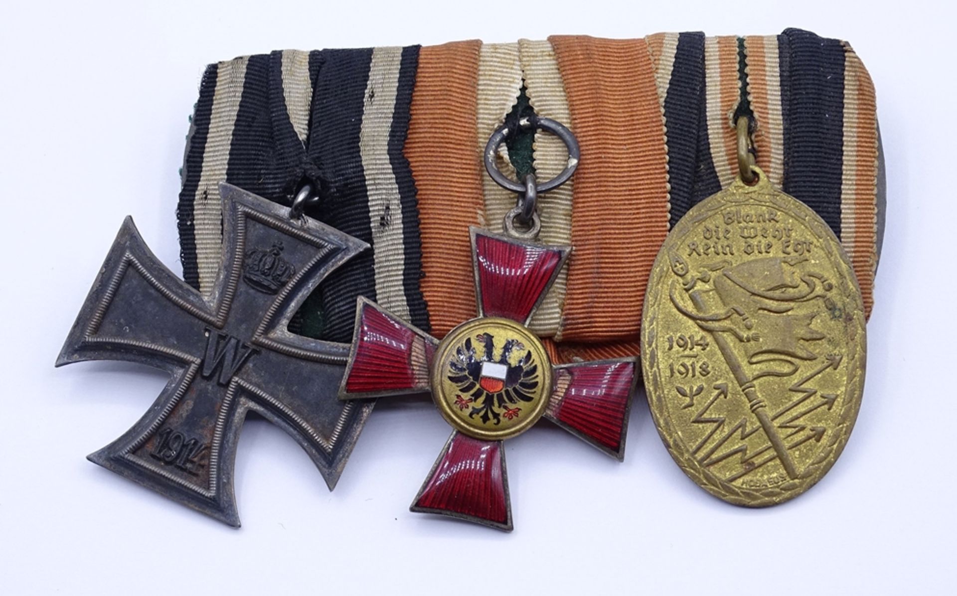 Ordensspange, 1.WK, Kyffhäuserbund Medaille,EK 1.WK 2 Klasse, Verdienstkreuz im Kriege 1914 - Bild 2 aus 5