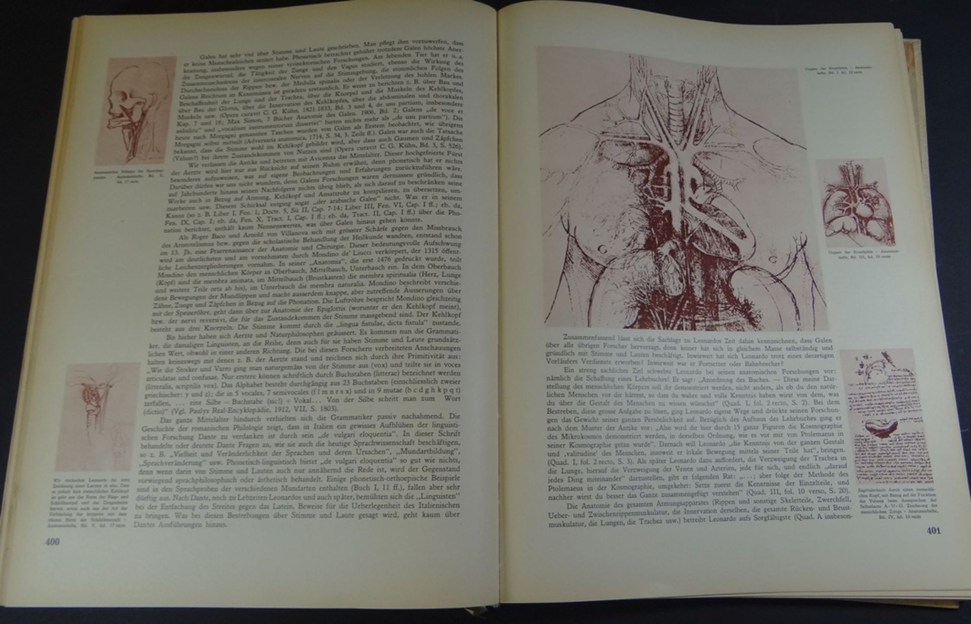 Grossbildband "Leonardo da Vinci" um 1935 (Vorwort von Hermann Göring), Folio (41x32 cm) 6,1 kg, ca - Bild 8 aus 8