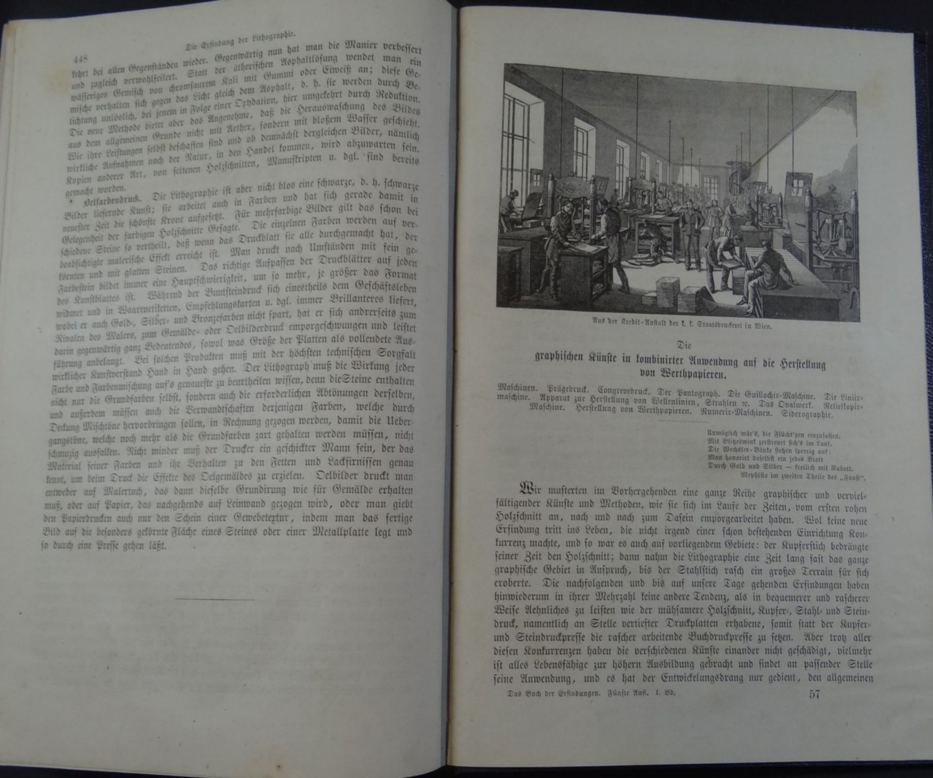 3 Bände "Das Buch der Erfindungen" 1864, Band  1, 3,6, reich illustriert - Bild 19 aus 19