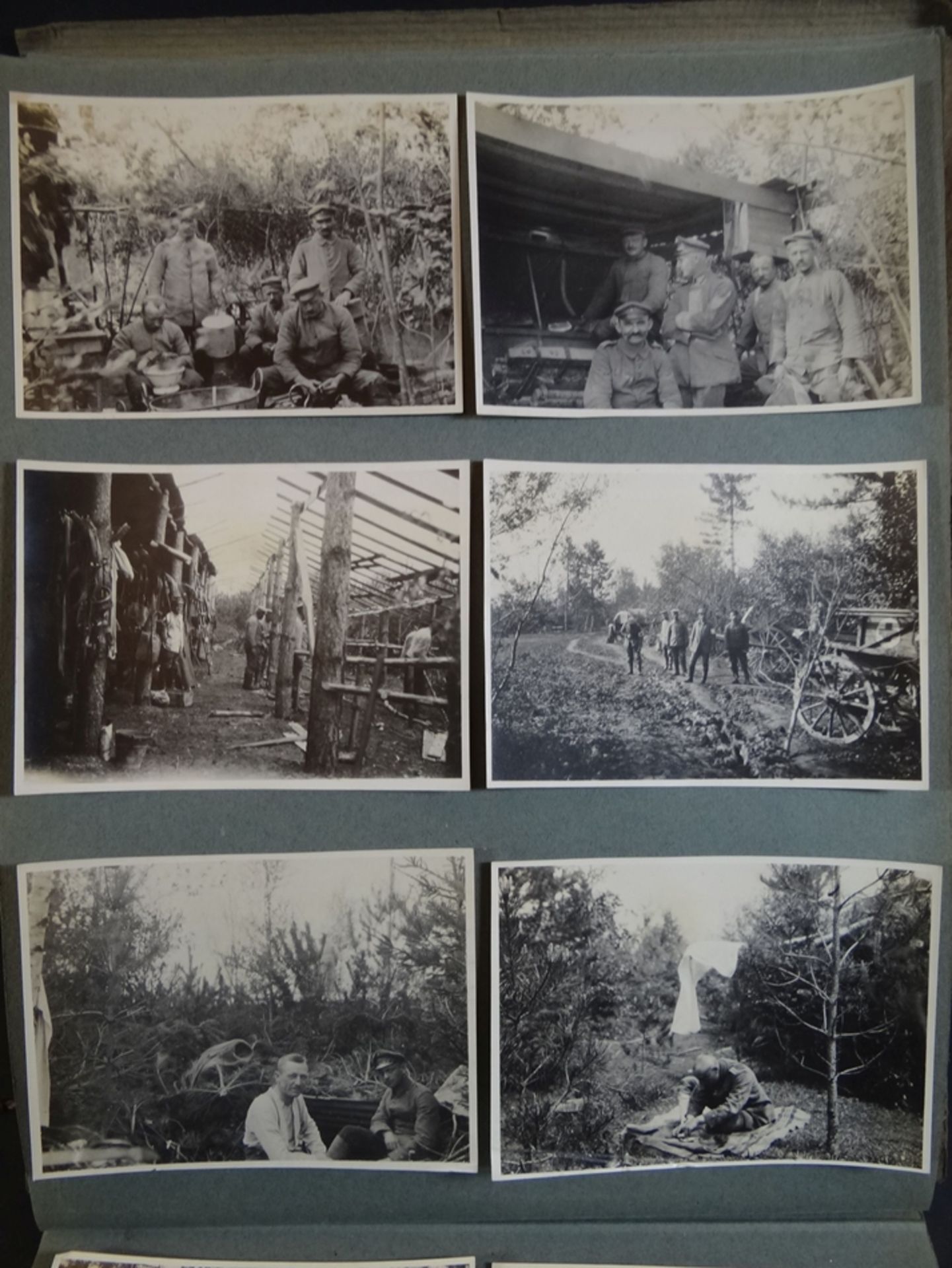 Fotoalbum mit 225 Fotos, 2.WK, ab 1917, tw. Format 10x8 cm, aber auch grösser, Fortsetzung des Albu - Bild 7 aus 22