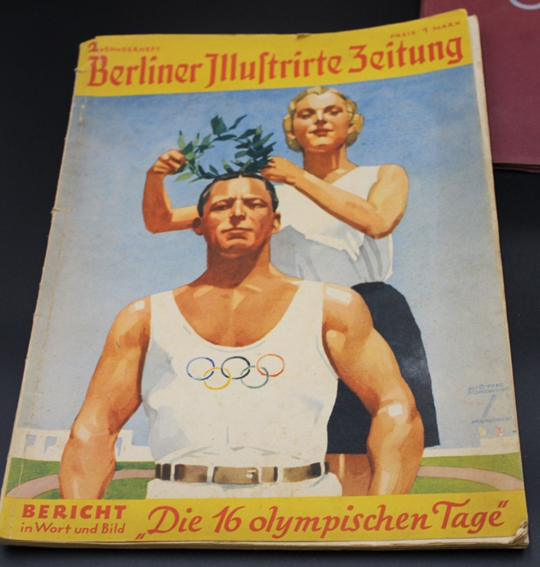 Konvolut Olympia, 1928-1936, teilw. ALtersspuren - Bild 6 aus 7