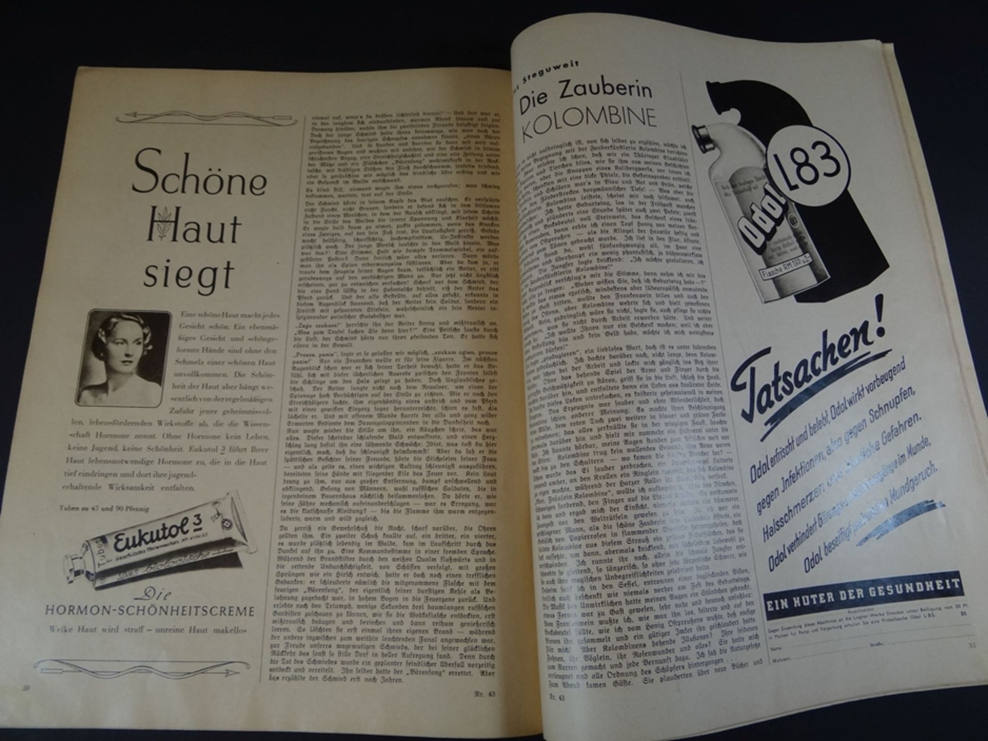 3x Illustrierte "Die Woche" 2x 1936, 1x 1940 - Bild 7 aus 12