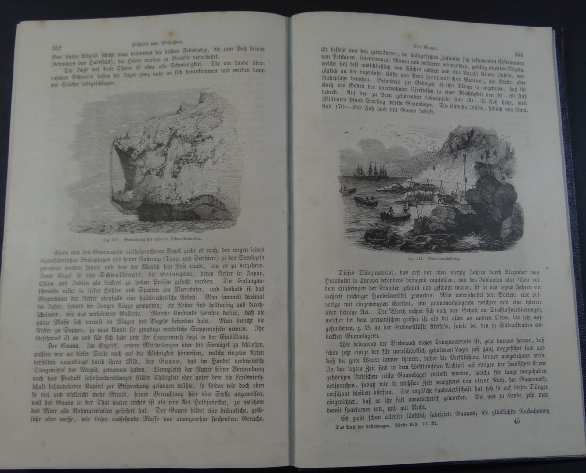 3 Bände "Das Buch der Erfindungen" 1864, Band  1, 3,6, reich illustriert - Bild 11 aus 19