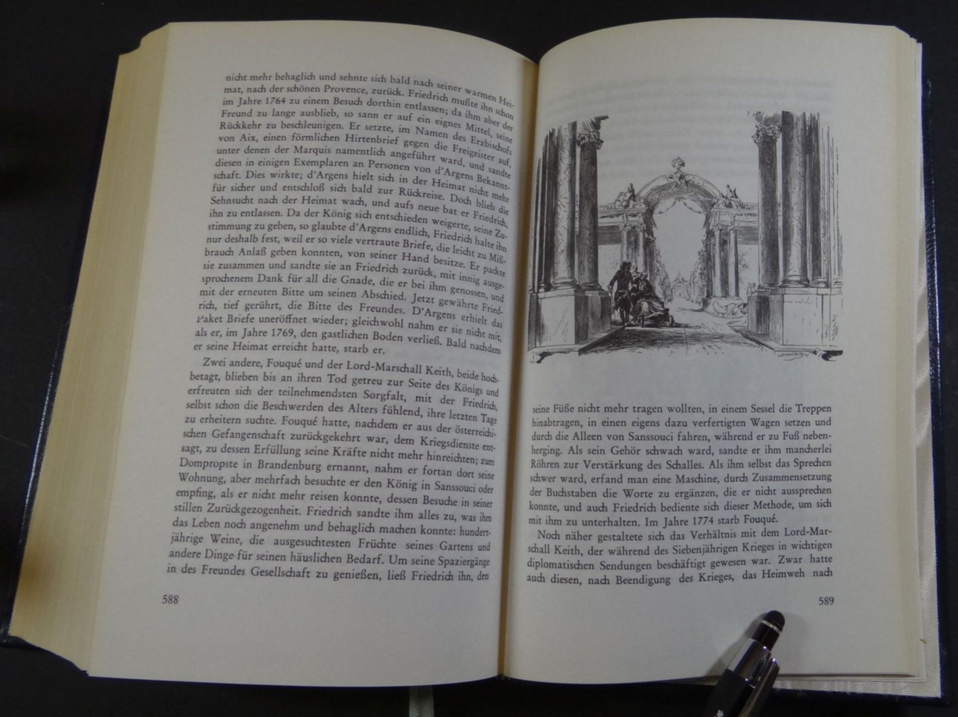 Geschichte Friedrich des Grossen" von Kugler mit ca. 380 Holzstichen von Menzel, biblioph. Luxus Au - Bild 12 aus 12