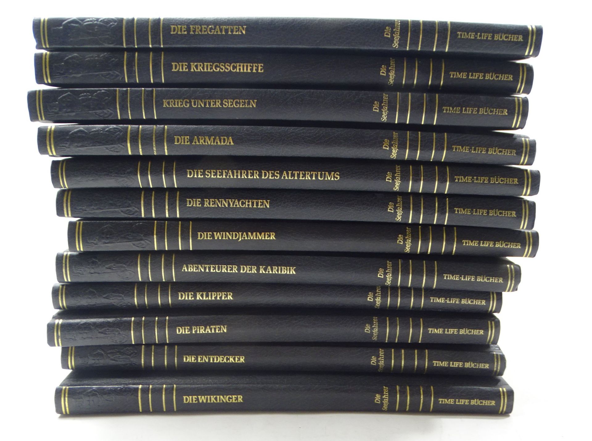 12 Bände "Die Seefahrer", Time-Life Bücher, 1979-81, zahlreiche farbige Abbildungen, gut erhalten, 