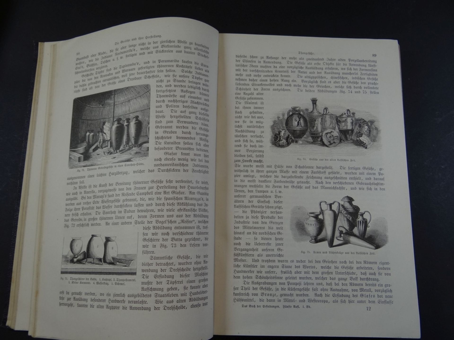 3 Bände "Das Buch der Erfindungen" 1864, Band  1, 3,6, reich illustriert - Bild 15 aus 19