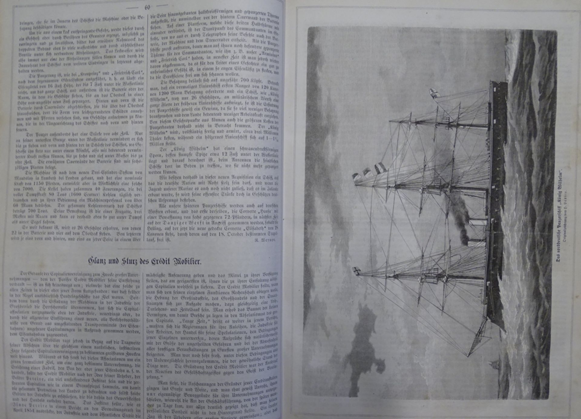 "Daheim" 1869 , Deutsches Familienblatt mit Illustrationen , Alters- und Gebrauchsspuren - Bild 8 aus 9