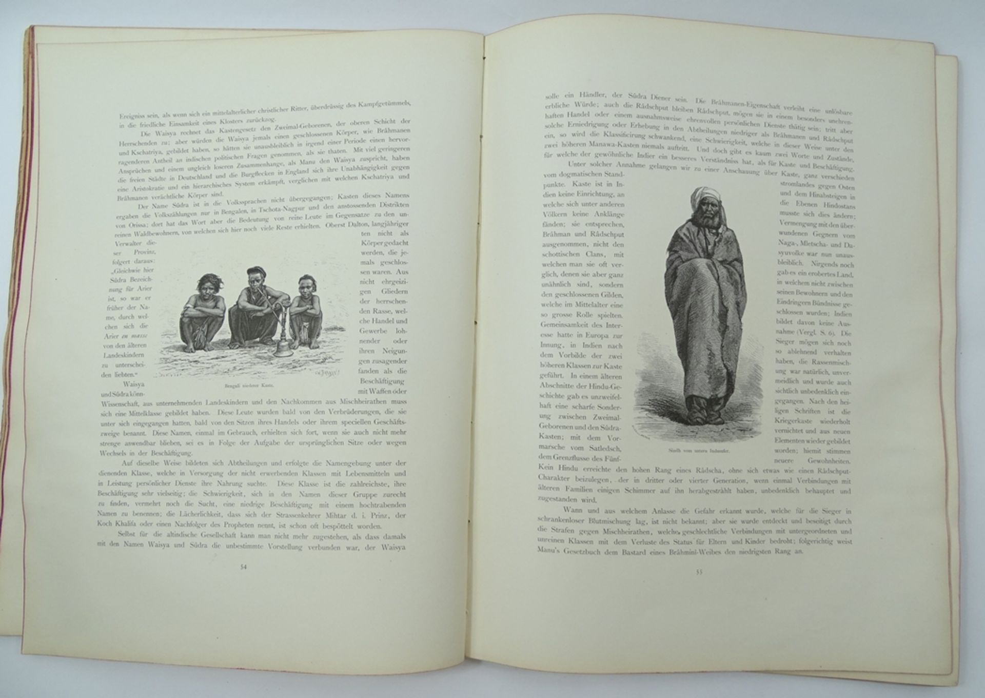 Emil Schlagintweit, Indien in Wort und Bild, 2. Lieferung, Leipzig 1880, Heinrich Schmidt & Carl Gü - Bild 4 aus 5