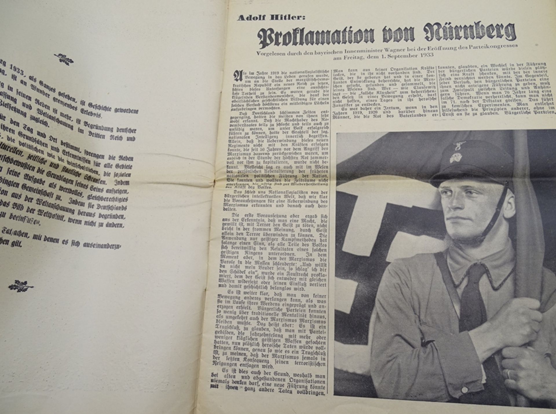 Hannoverischer Kurier "Das politische Bekenntnis von Nürnberg" - Bild 3 aus 5