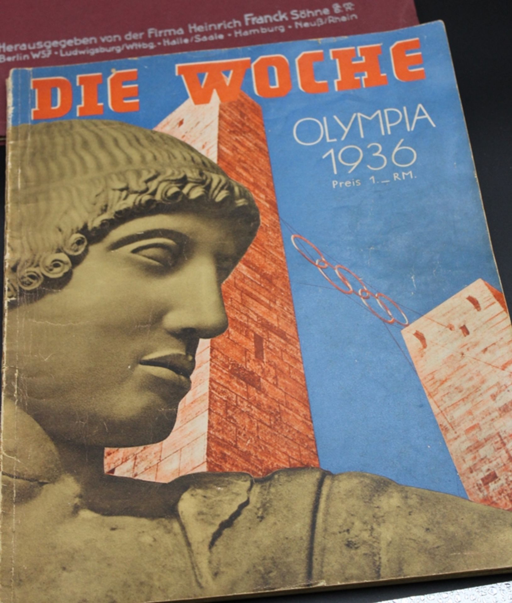 Konvolut Olympia, 1928-1936, teilw. ALtersspuren - Bild 5 aus 7