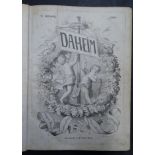 "Daheim" 1869 , Deutsches Familienblatt mit Illustrationen , Alters- und Gebrauchsspuren