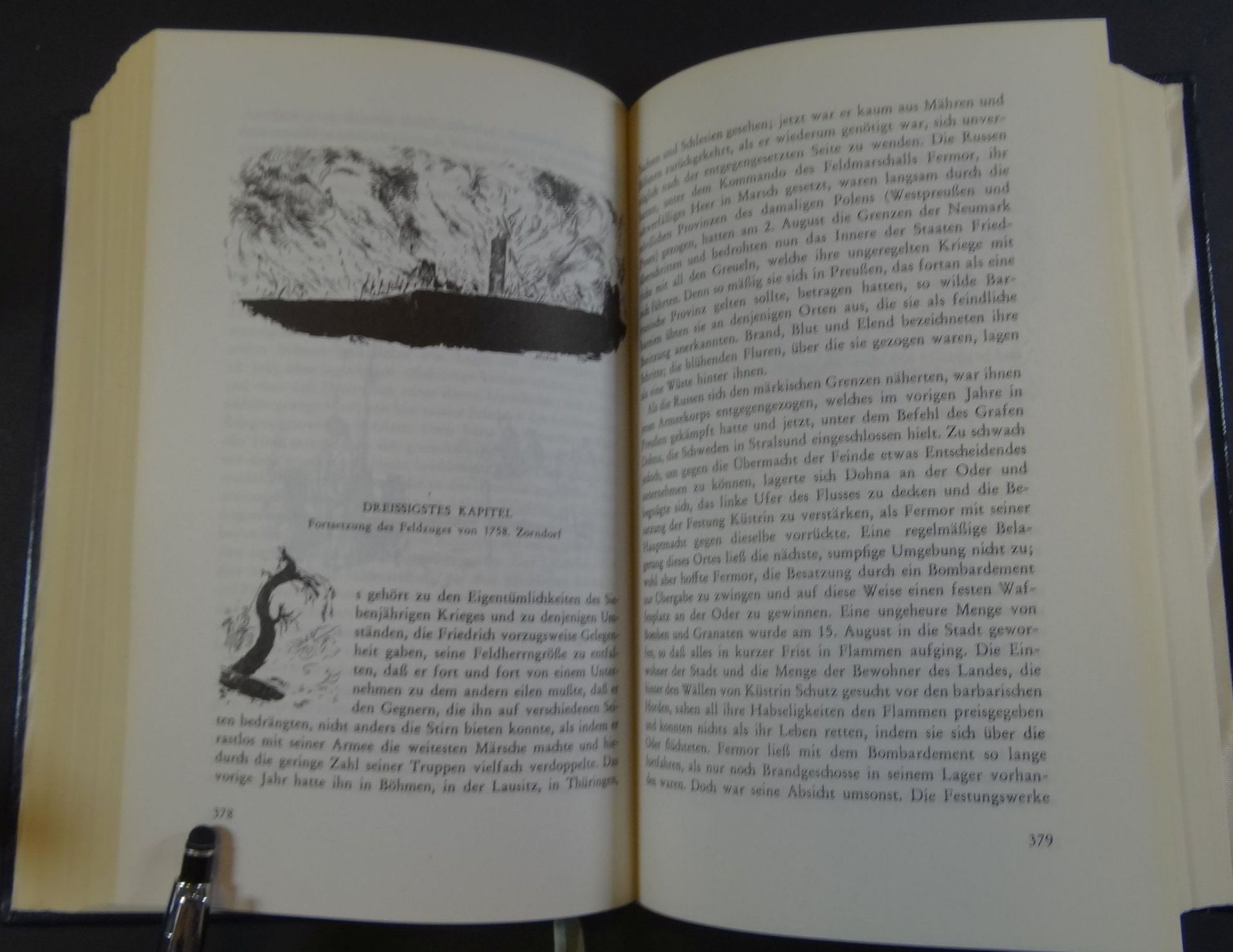 Geschichte Friedrich des Grossen" von Kugler mit ca. 380 Holzstichen von Menzel, biblioph. Luxus Au - Bild 11 aus 12