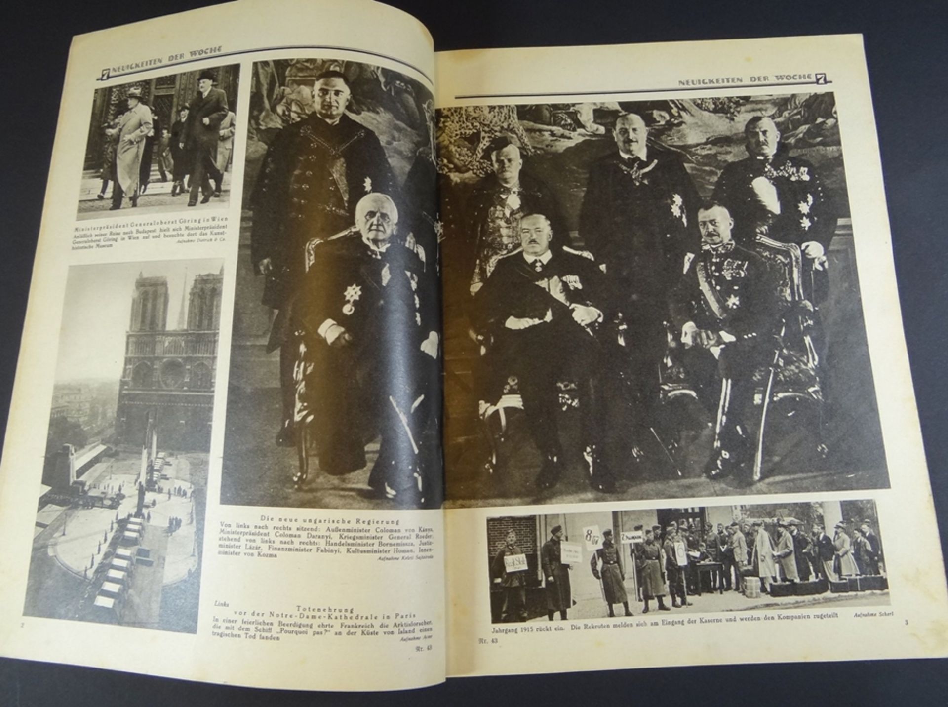 3x Illustrierte "Die Woche" 2x 1936, 1x 1940 - Bild 8 aus 12