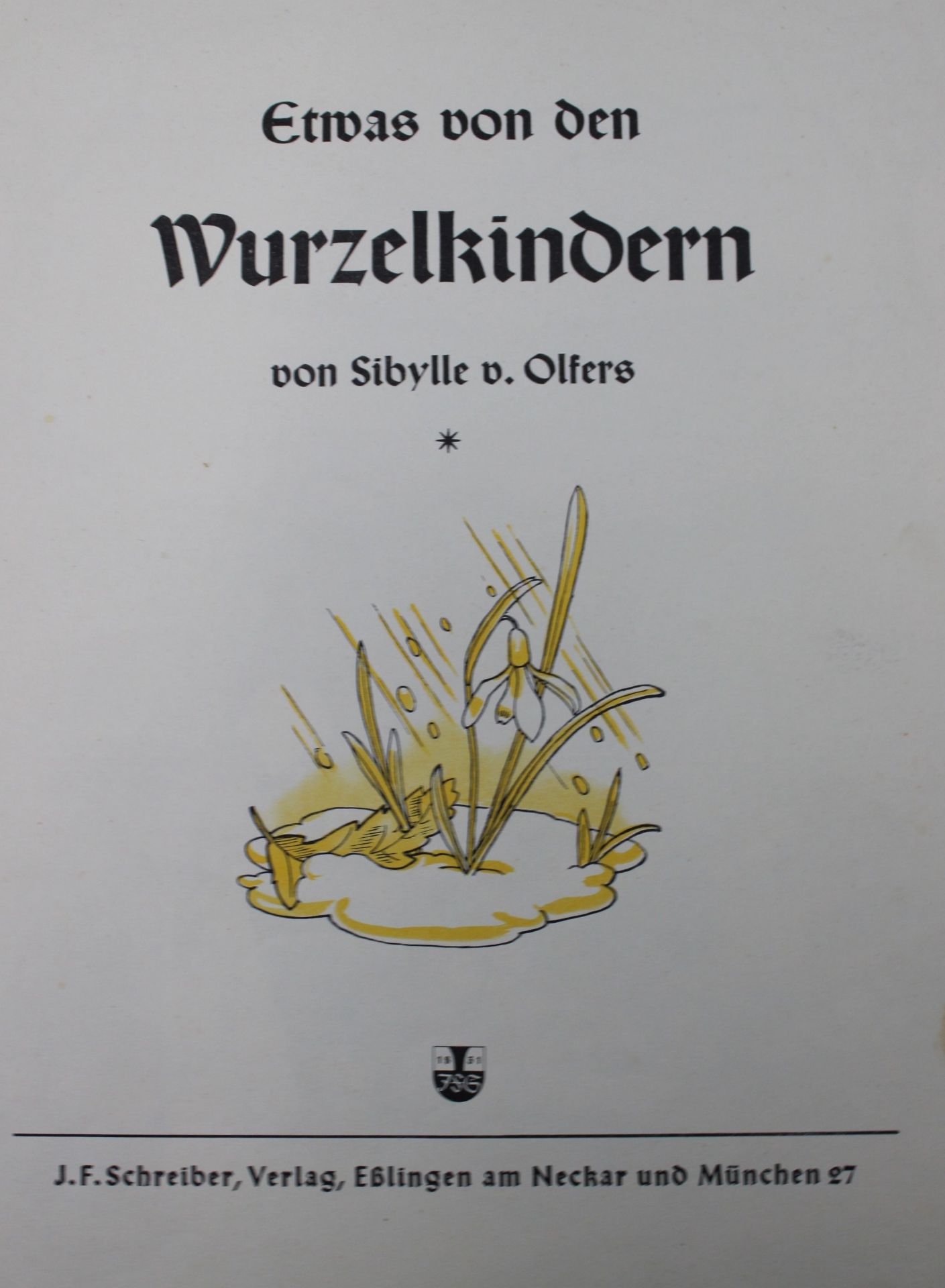 Sibylle v. Olfers, Etwas von den Wurzelkindern, Paperback, o. J. - Bild 2 aus 4