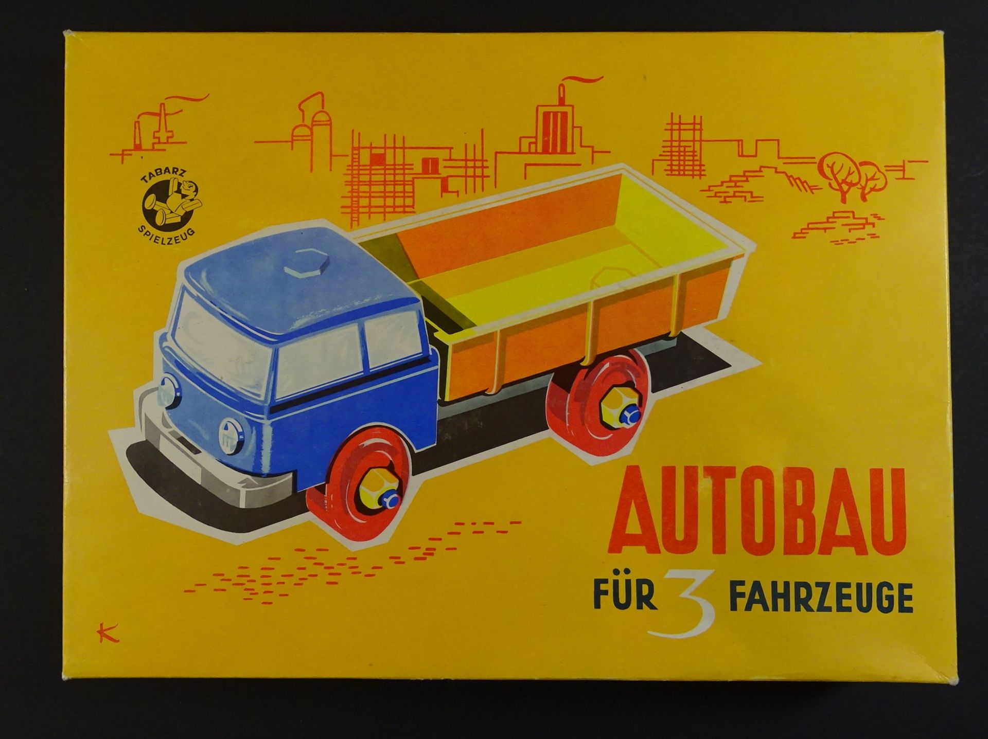 Bausatz für 3 Fahrzeugvarianten, Tabarz, DDR, Vollständigkeit nicht geprüft, mit Alters- und Gebrau