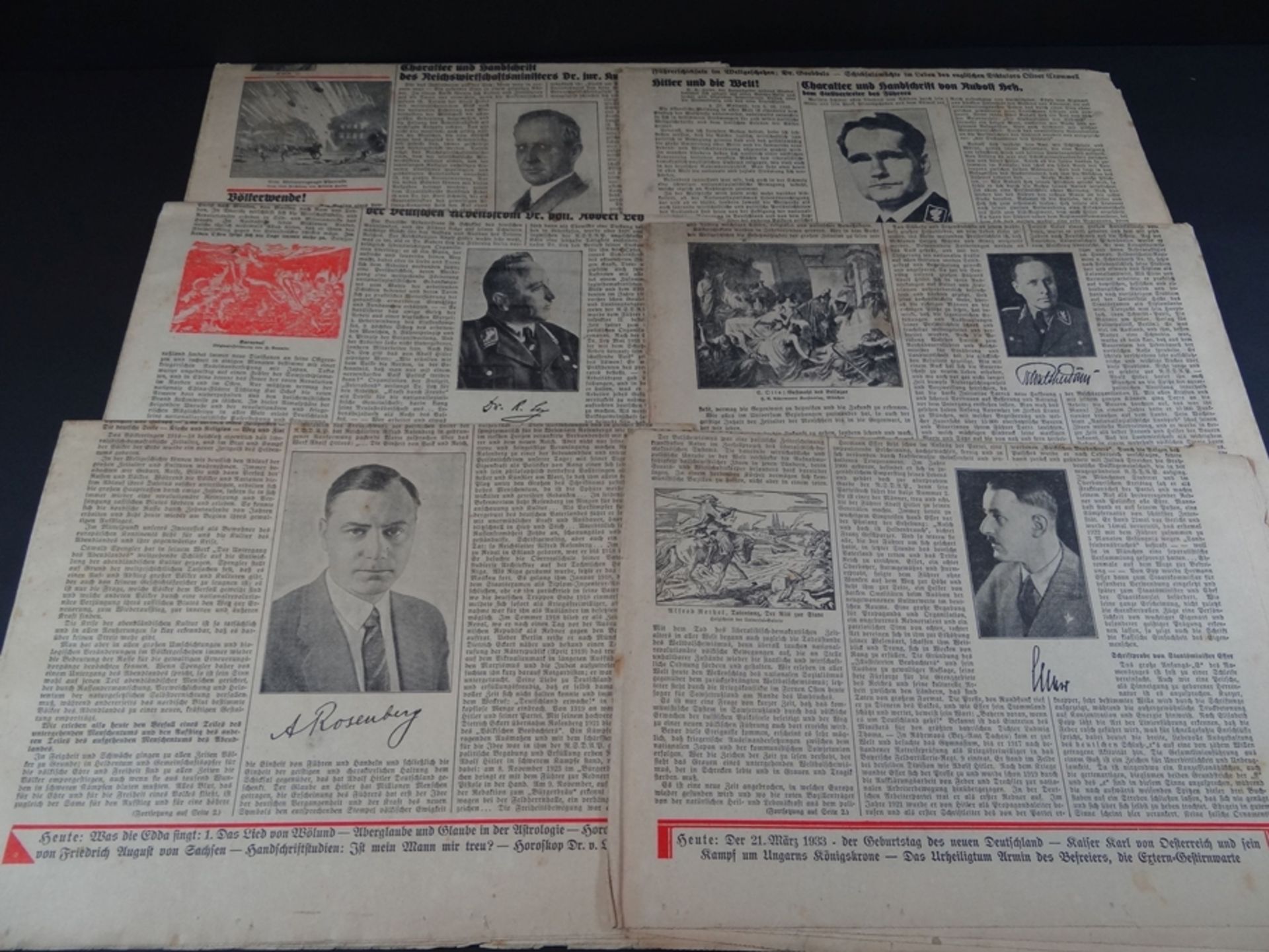 6x Tageszeitung "Neues Deutschland", 1933/34 - Bild 8 aus 8