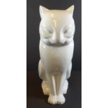 weisse Katze "Wildlife Collection, H-37 cm