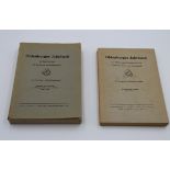 2x Oldenburger Jahrbücher, 1942 bis 1949