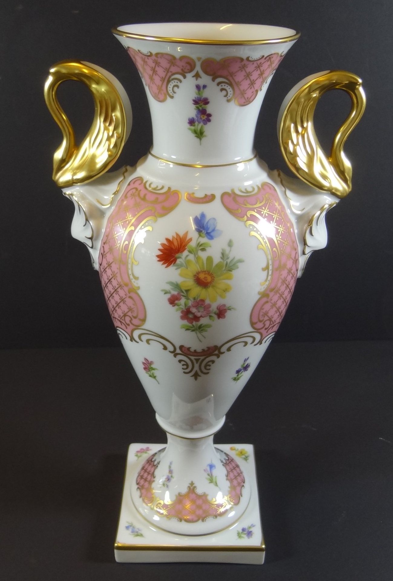hohe Vase "Lindner" Princess rose, H-35 cm - Bild 4 aus 7