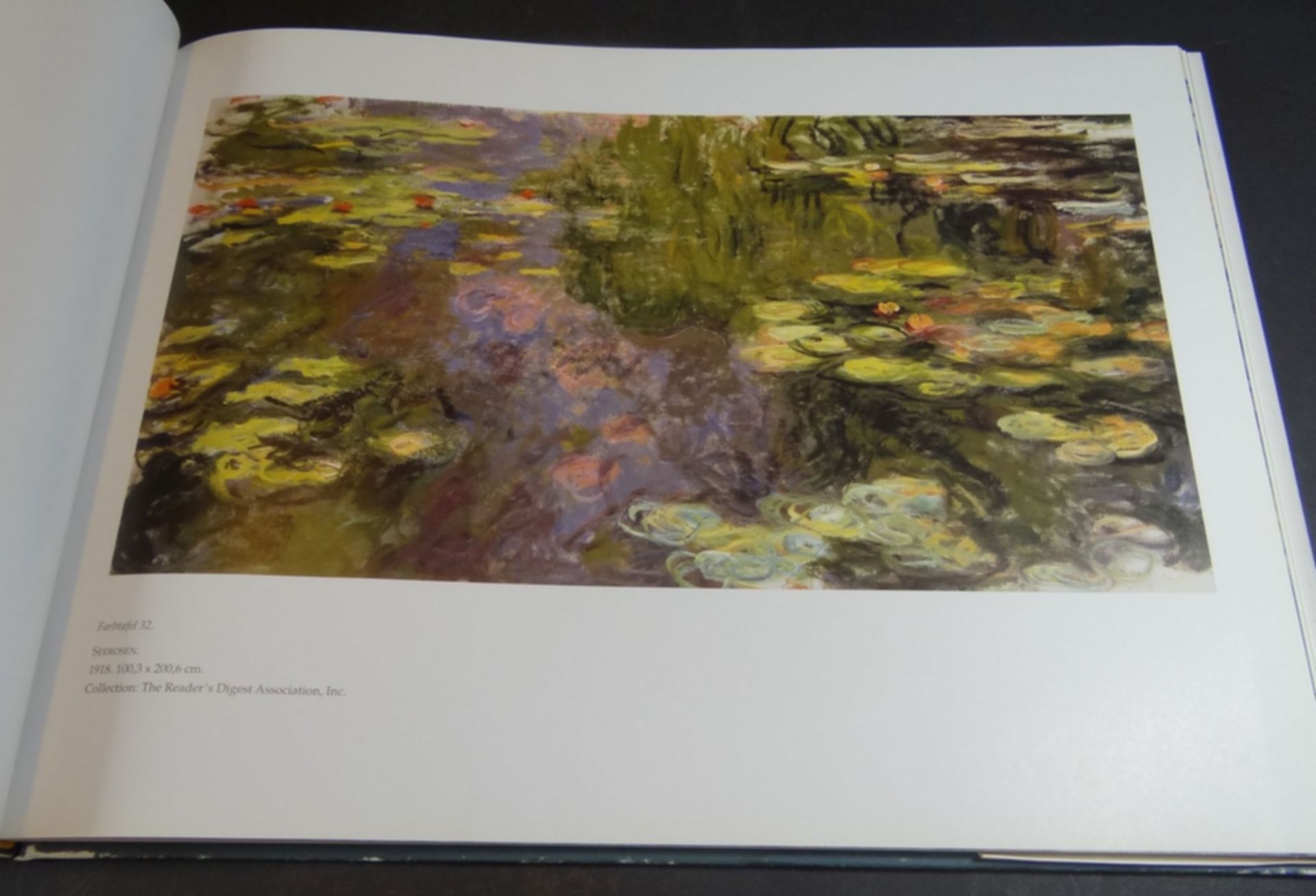 Grossbildband "Monet-Seerosen" 1988, guter Zustand - Bild 7 aus 8