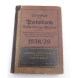 Adreßbuch der Städte Potsdam, Babelsberg und Werder, 1938/39