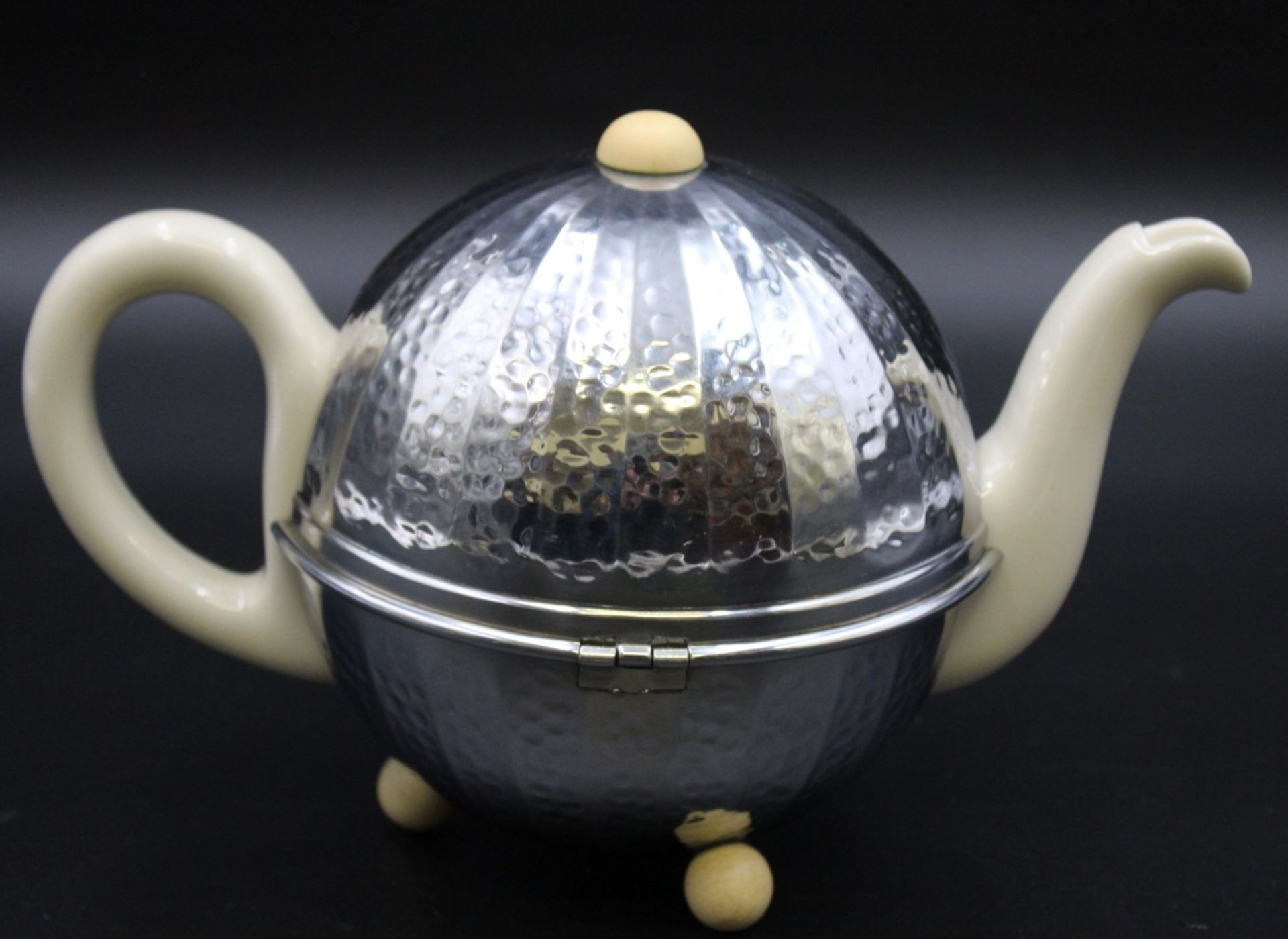 Teekanne mit Isoliermantel, Bauscher Weiden, H-14,5cm.