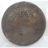 Bronzemedaille Deutsche allgemeine Ausstellung für Unfallverhütung, Berlin1889, zuerkannt Louis Wer