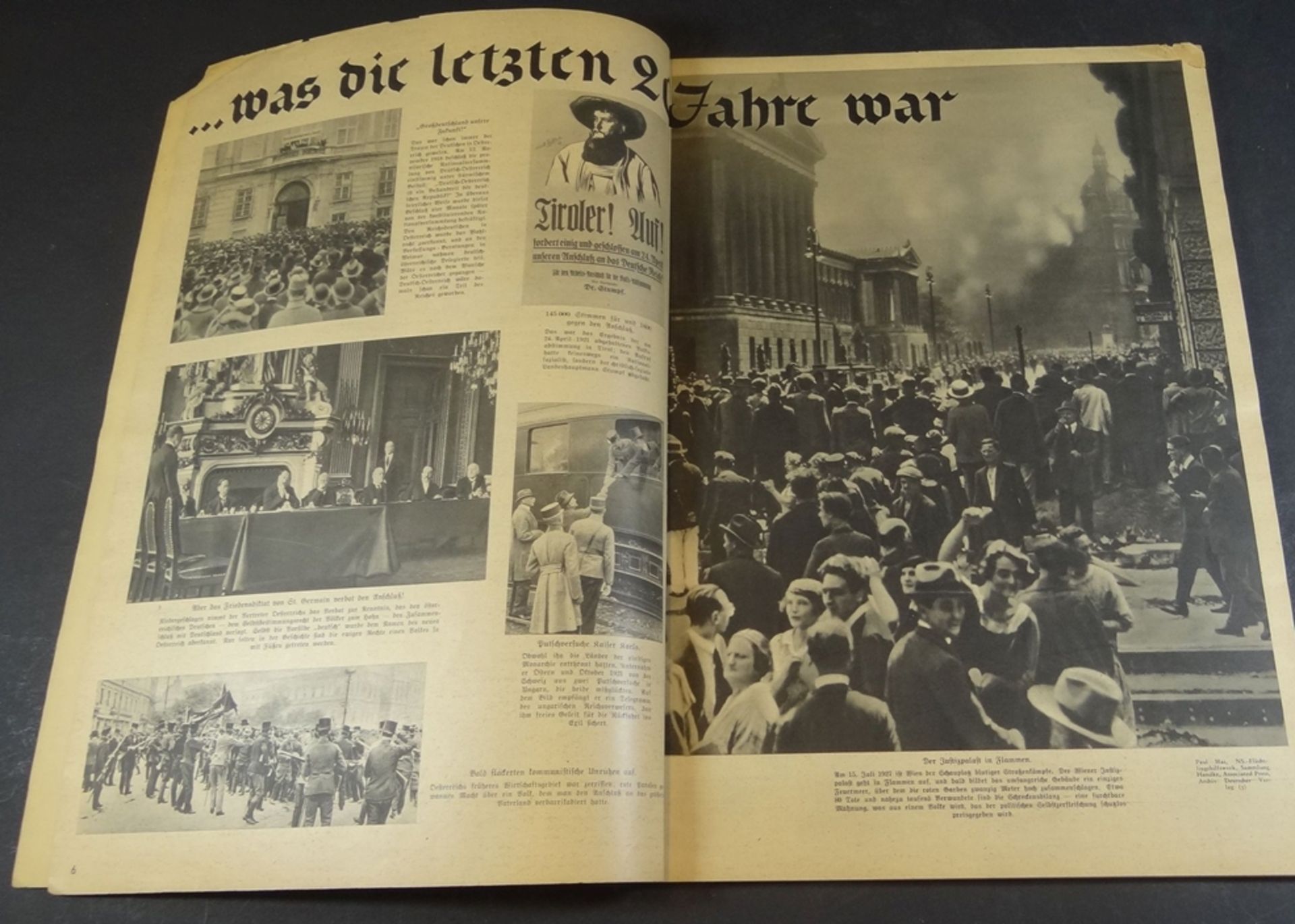 Sonderheft Berliner Illustrierte, 1938 "Das ist Österreich", innen einige Seiten beschnitten - Bild 2 aus 6