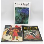 3x div. Literatur über Marc Chagall.