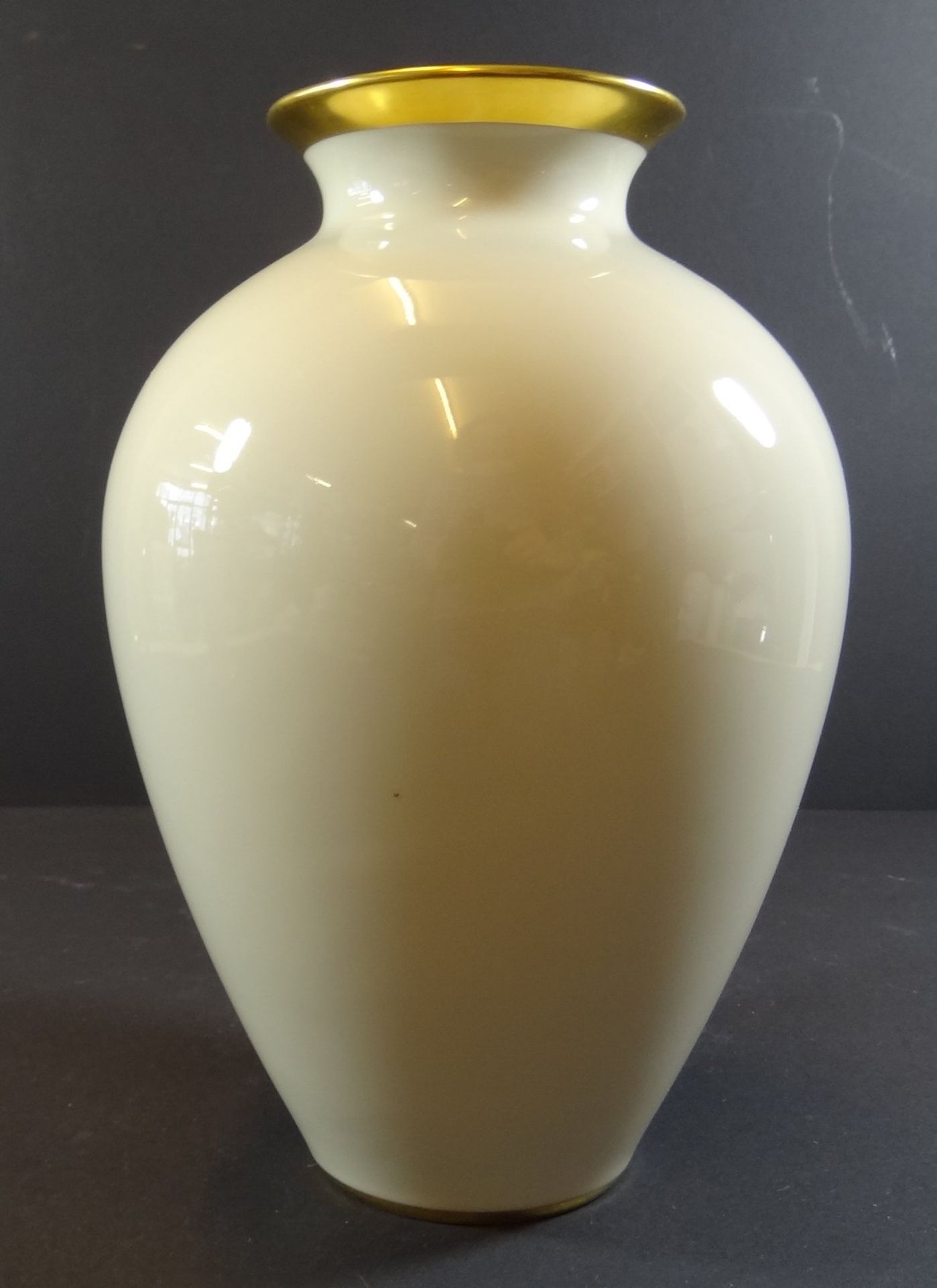 Vase "Fürstenberg" H-25 cm, - Bild 4 aus 5