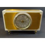 Tischuhr "Kienzle Automatik" Batteriewerk, H-12 cm, B-18 cm