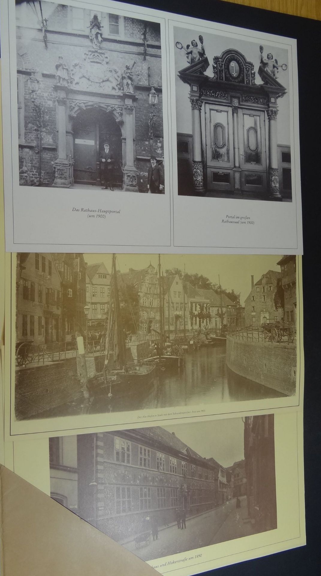 Das Stader Rathaus, 4 Mappen, Der Schwedenspeicher, Die Wassermühle bis zur,Stadtbücherei (doppelt) - Bild 9 aus 10