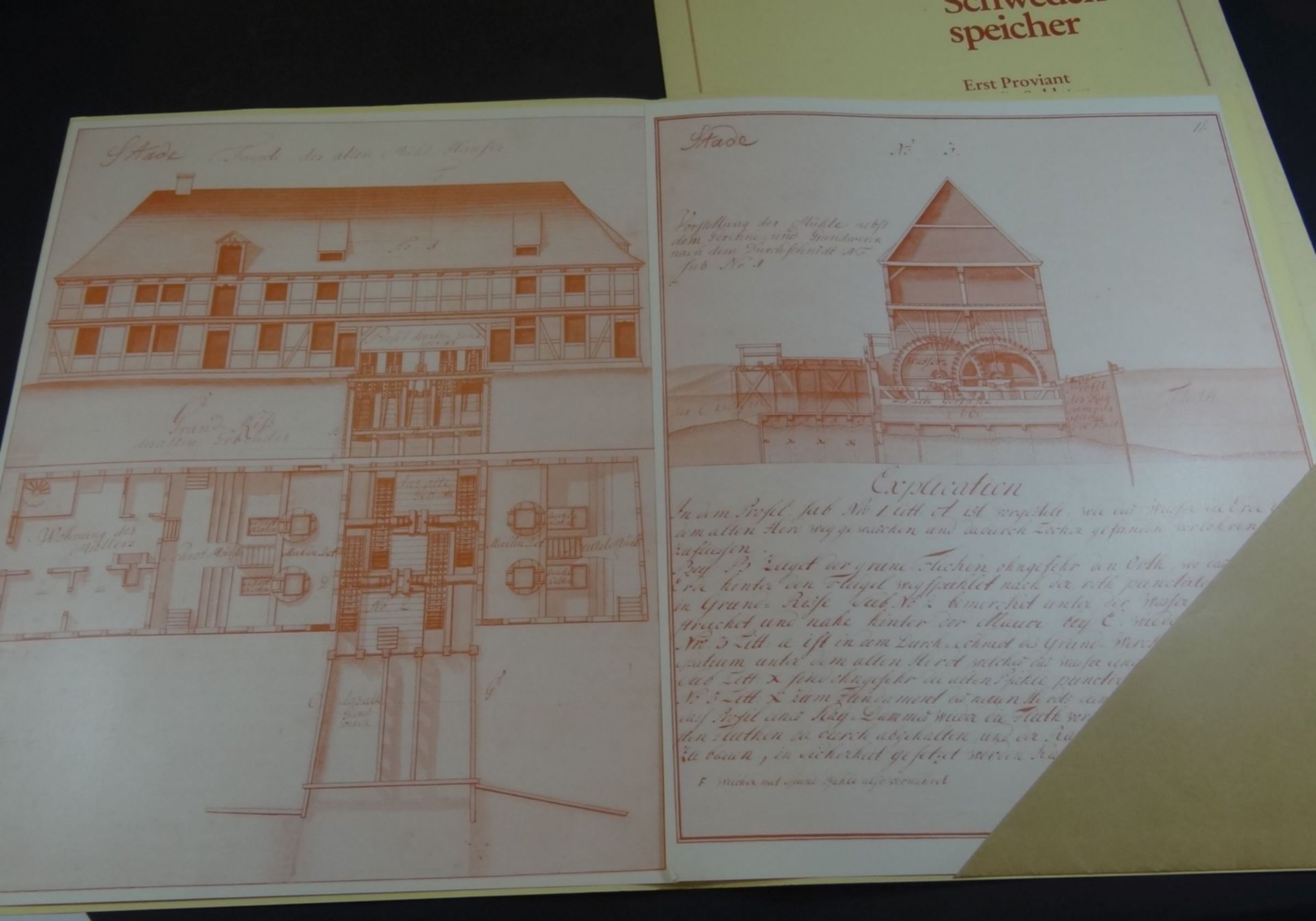 Das Stader Rathaus, 4 Mappen, Der Schwedenspeicher, Die Wassermühle bis zur,Stadtbücherei (doppelt) - Bild 5 aus 10