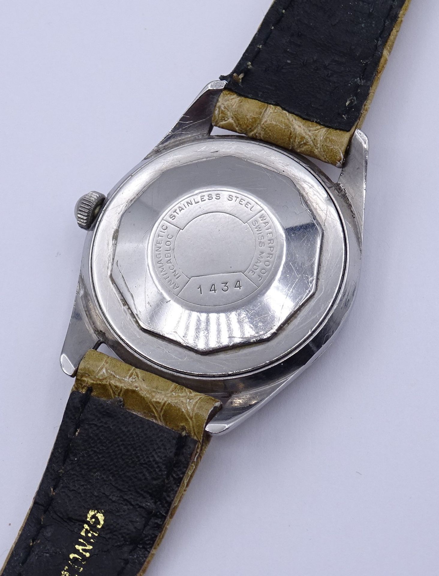 Herren Armbanduhr CATOREX, Automatikwerk, Werk läuft, D. 34mm, Alters- und Gebrauchsspuren - Bild 3 aus 4