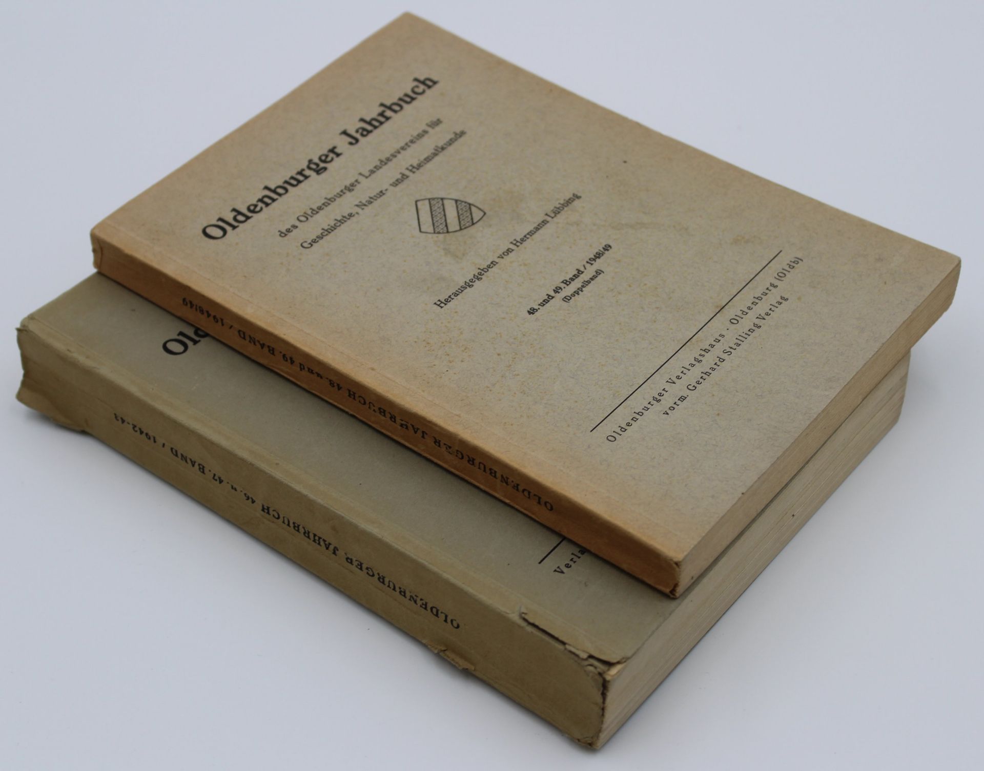 2x Oldenburger Jahrbücher, 1942 bis 1949 - Bild 3 aus 3