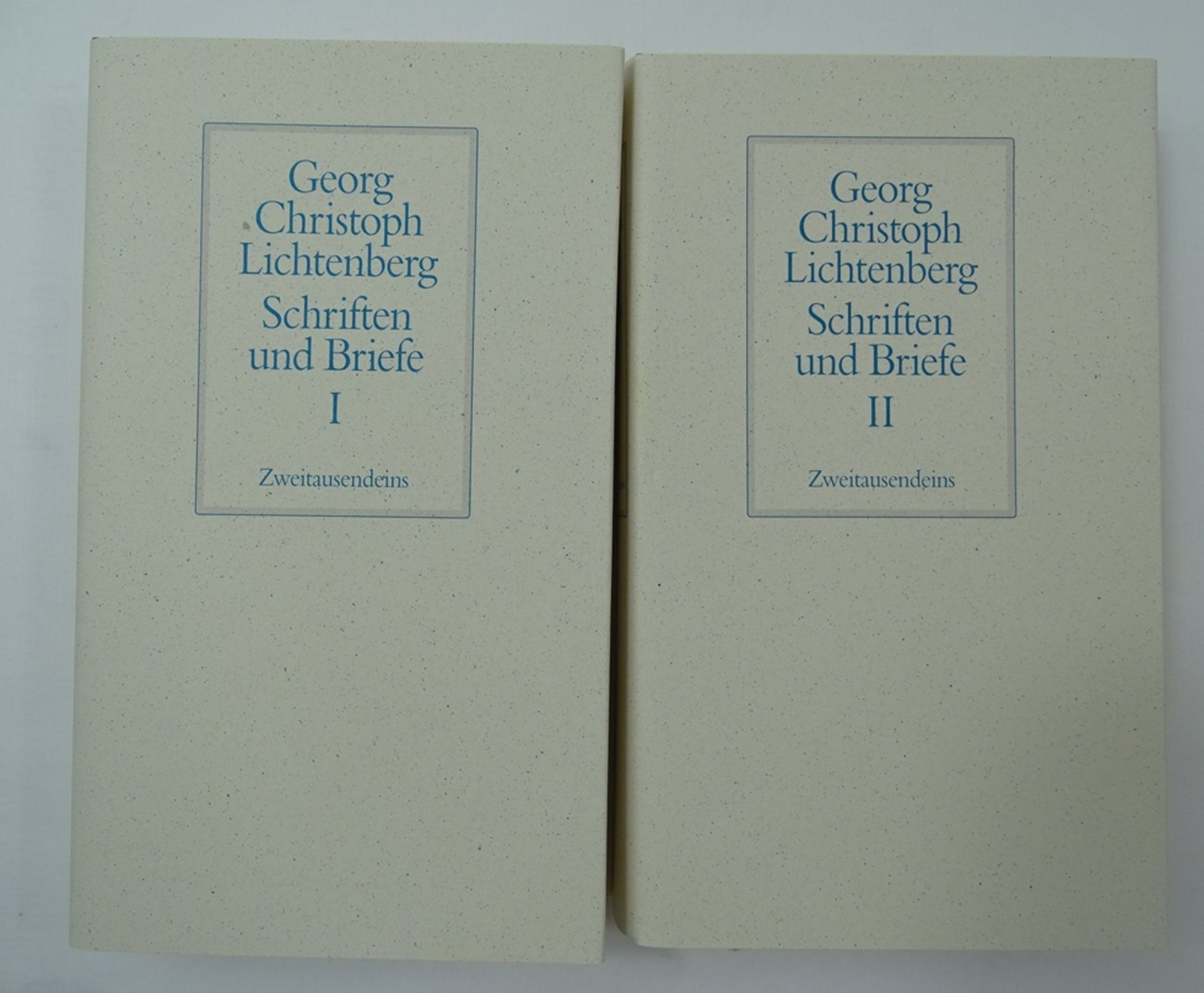 Georg Christoph Lichtenberg, 6 Bände mit Kommentaren, Zweitausendeins 1994, neuwertig - Bild 3 aus 5