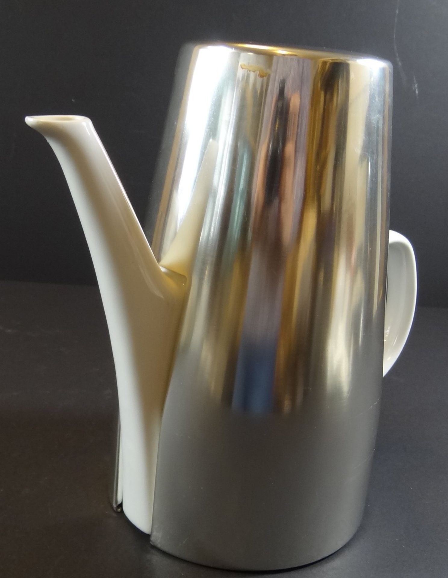 Melitta Kaffeekanne mit versilb. Ummantelung, H-23 cm - Bild 7 aus 7