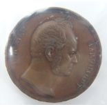 Bronzemedaille Joachim Marquardt, Entwurf Ferdinand Helfricht, Ø 4,5 cm